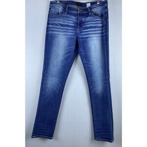 Mens Candiano Italian BKE Black Blue Denim SZ 30 X 34 Jeans Fit 76